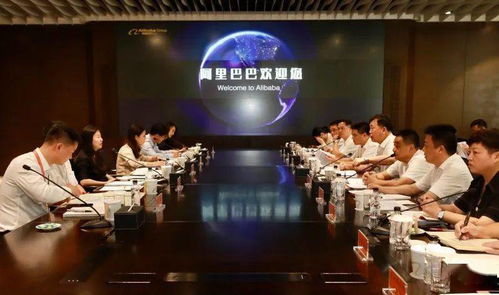 精准高效服务企业，政企携手共促发展——张振丰赴阿里巴巴集团开展“三服务”活动纪实